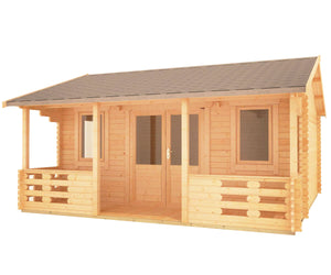 Adlington log cabin