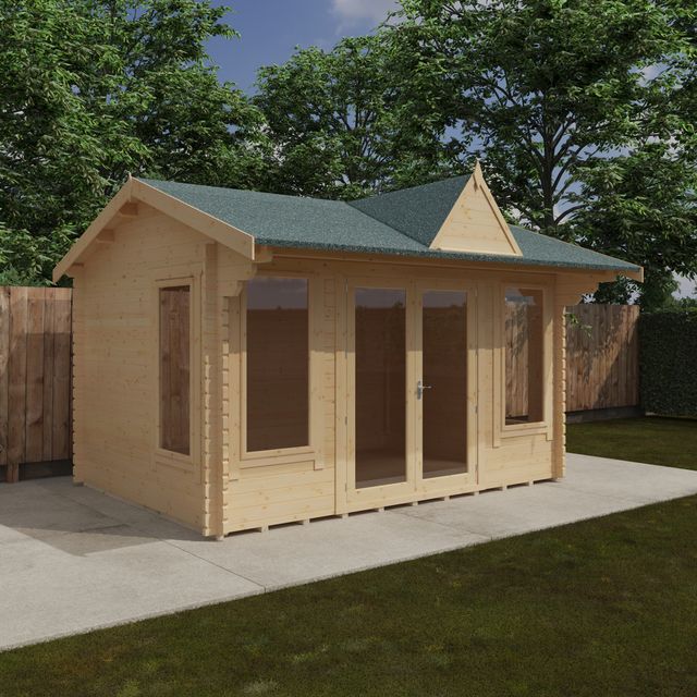 Leyton log cabin